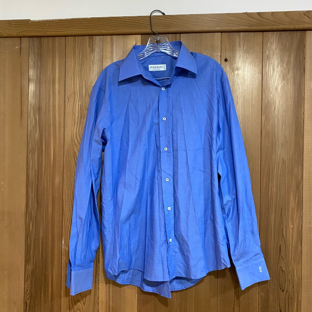YSL Yves Saint Laurent buttondown